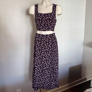 LULUS - Two-Piece Floral Print Women's Skirt Set - Size S